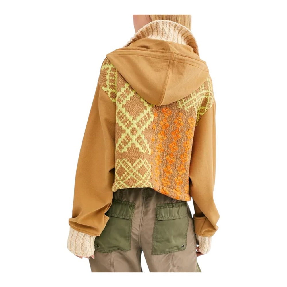 FREE PEOPLE Reno Knit Jacket, Size L. - Picture 4 of 13